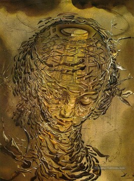 サルバドール・ダリ Painting - ラファエレのような頭が爆発するサルバドール・ダリ